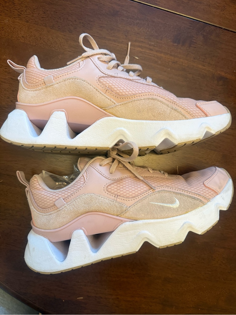 Nike Women’s Blush Pink Sculpted Sole Athletic Sneakers